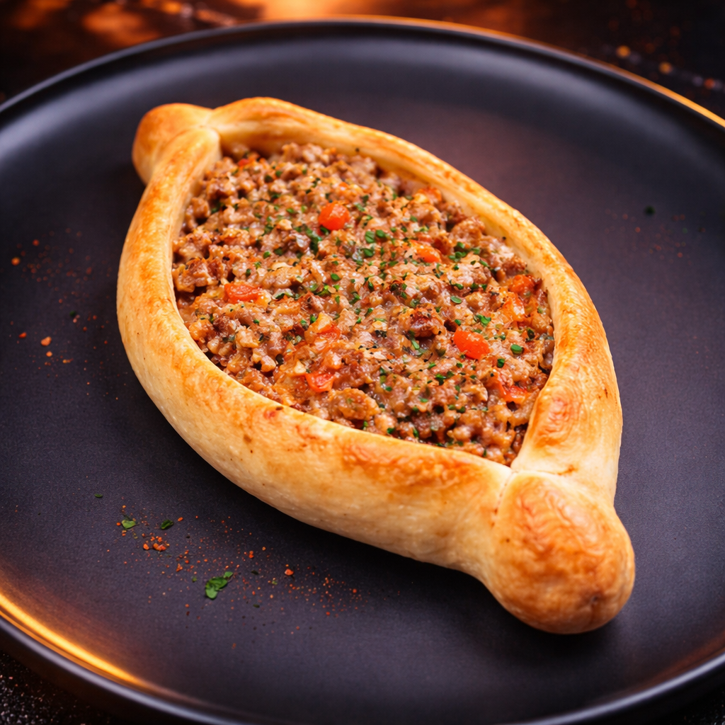 Esfiha canoa de Carne