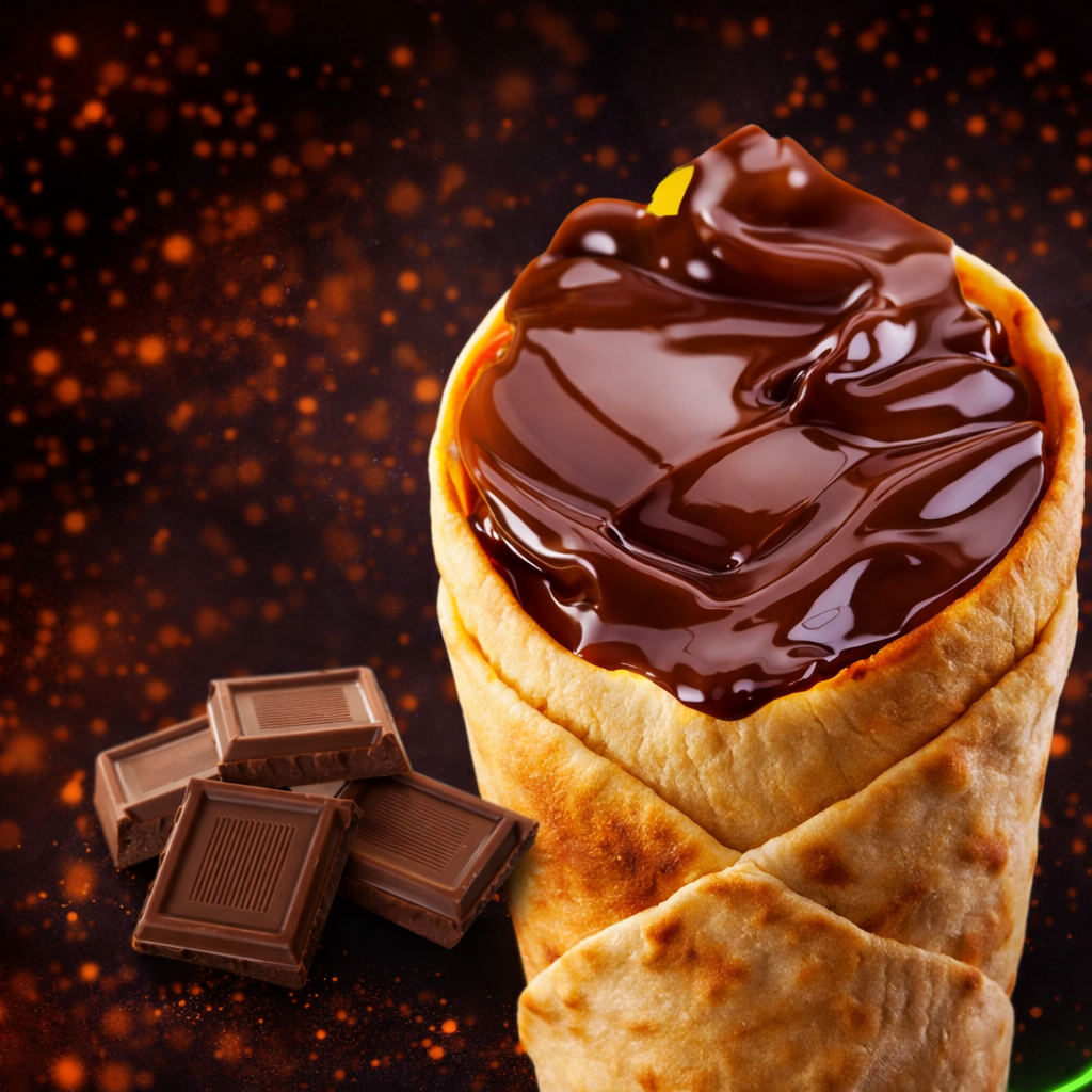 Shawarma com Chocolate